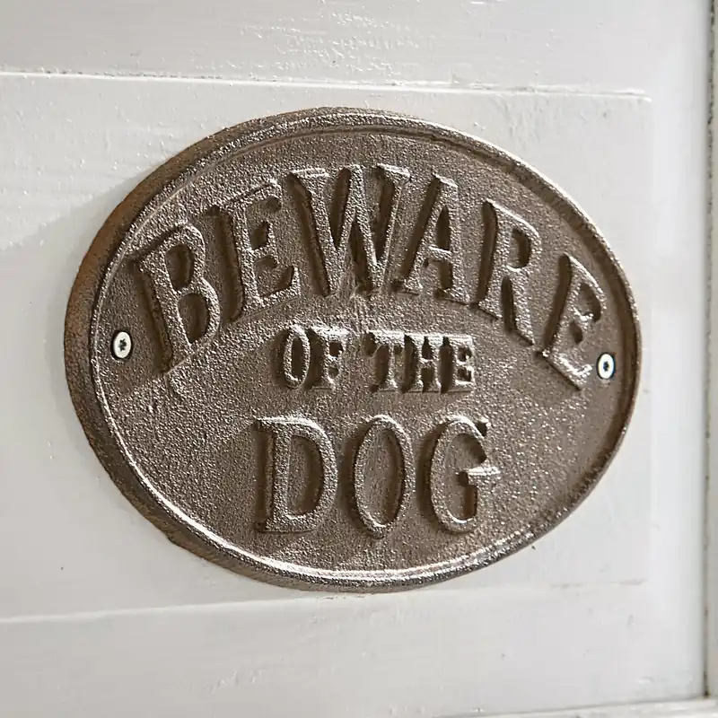 Schild 2er Set Beware Must-Have