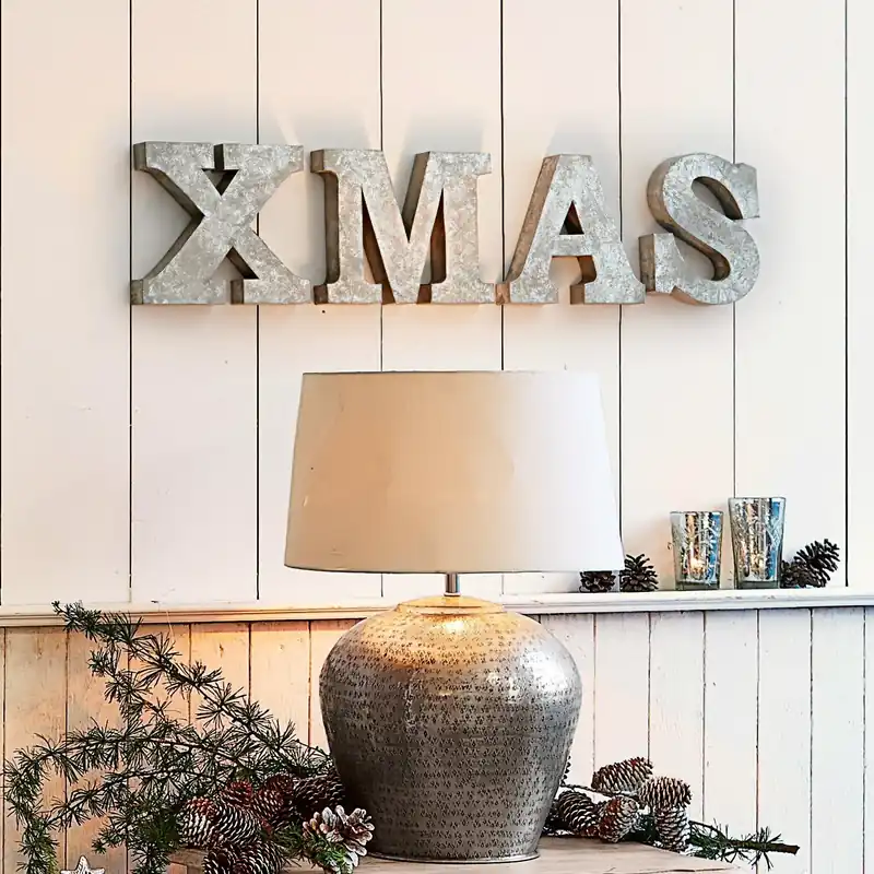 Aktuell Buchstaben 4er Set XMAS