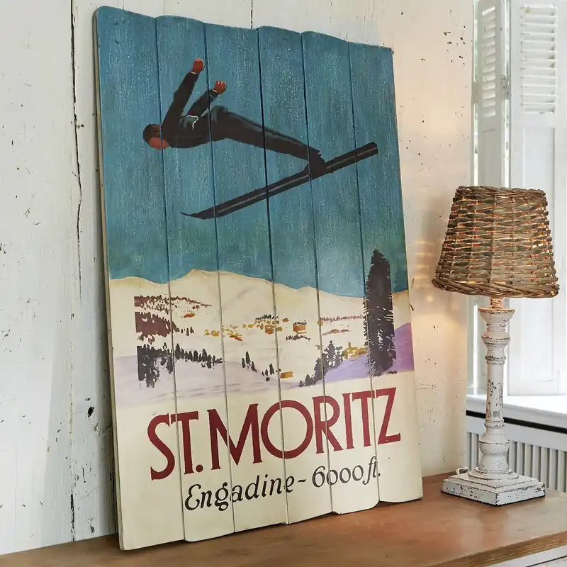 Dekoboard St. Moritz Nur Für Kurze Zeit