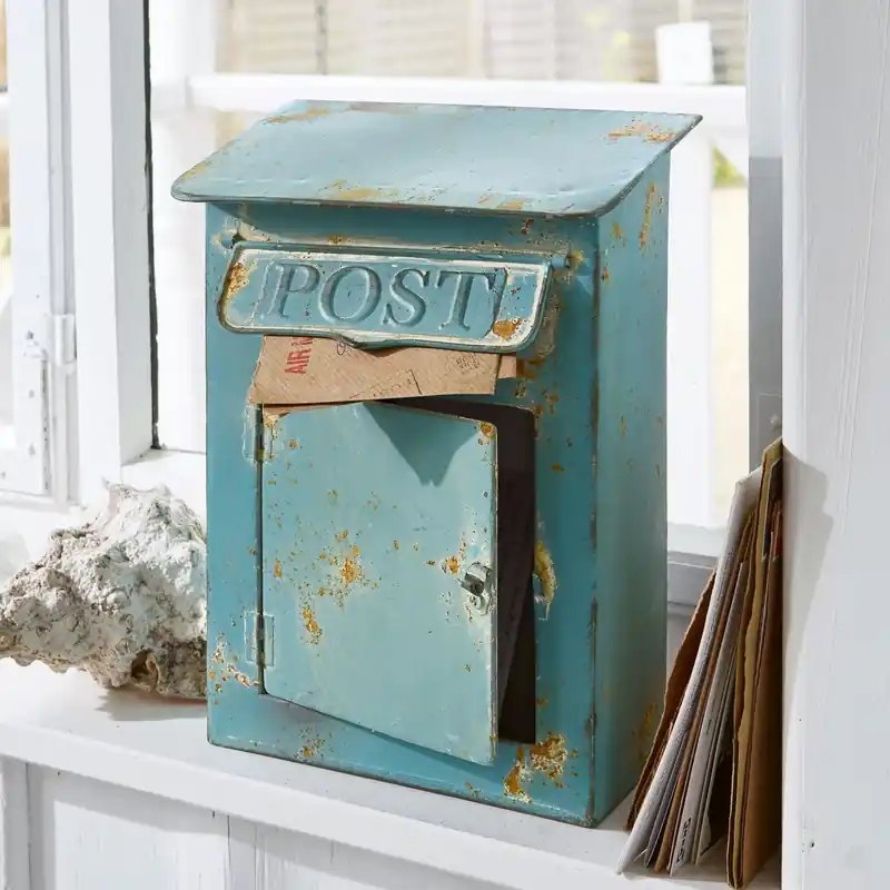 Sichere Zahlung Deko-Briefkasten Boîte Postale