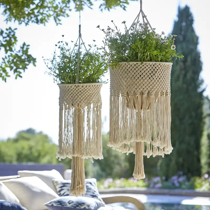 Jetzt Kaufen Blumenampel 2er Set Boho