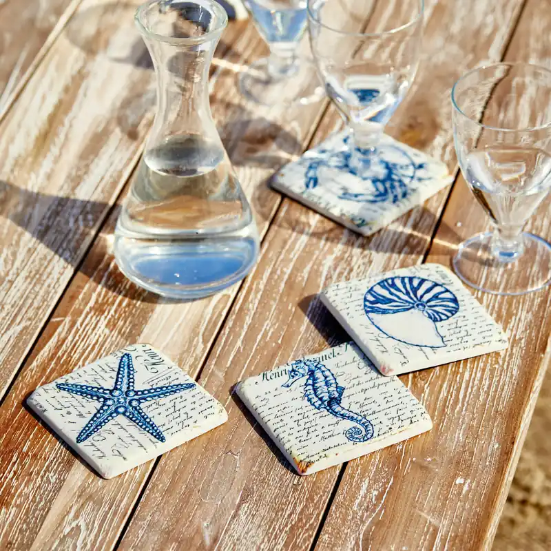 Preis Gesenkt Untersetzer 4er Set Faune Marine