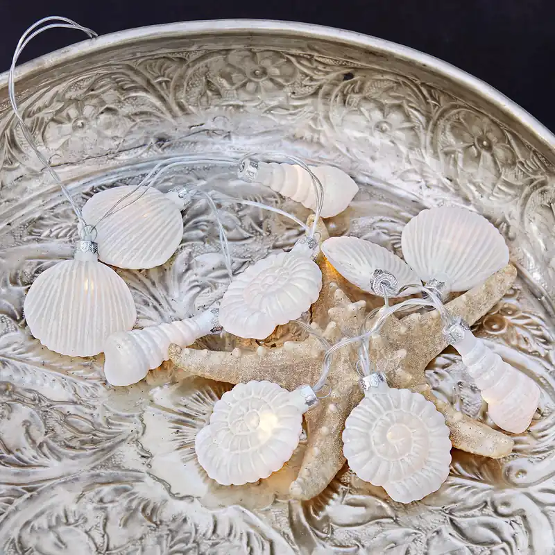 Lichterkette White Shells Aktuell