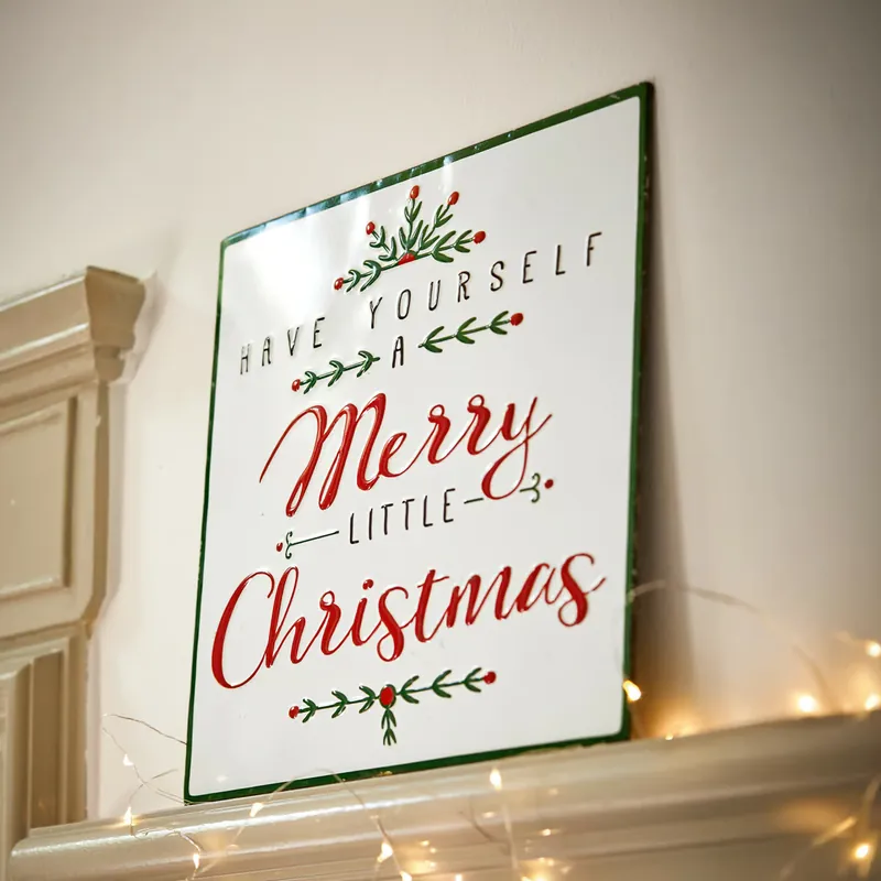 Deko-Schild Merry Merry Nur Für Kurze Zeit