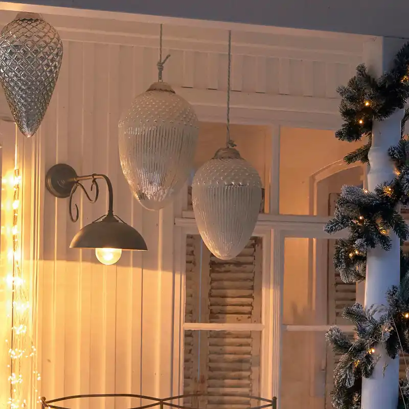 Echt Weihnachtsdeko 2er Set Cornailles
