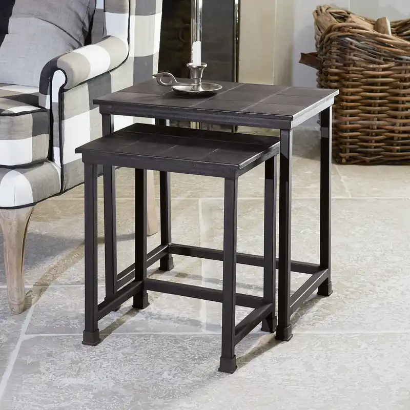Must-Have Beistelltisch 2er Set Blackville
