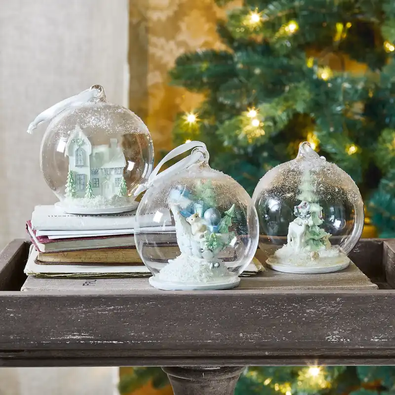 Weihnachtsschmuck 3er Set Winterland Letzte Chance