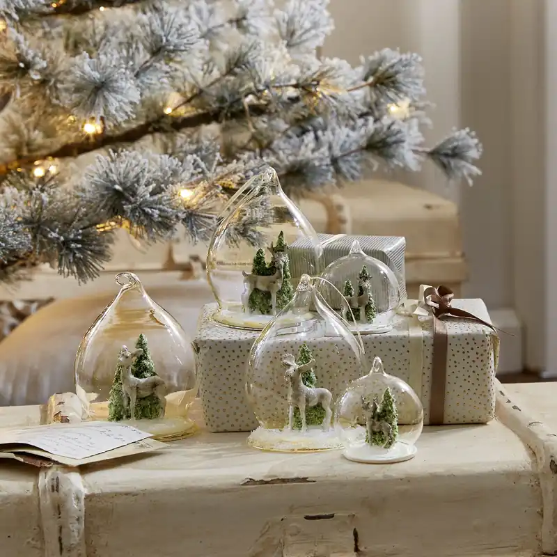 Preiswert Weihnachtsschmuck 5er Set Winterforest