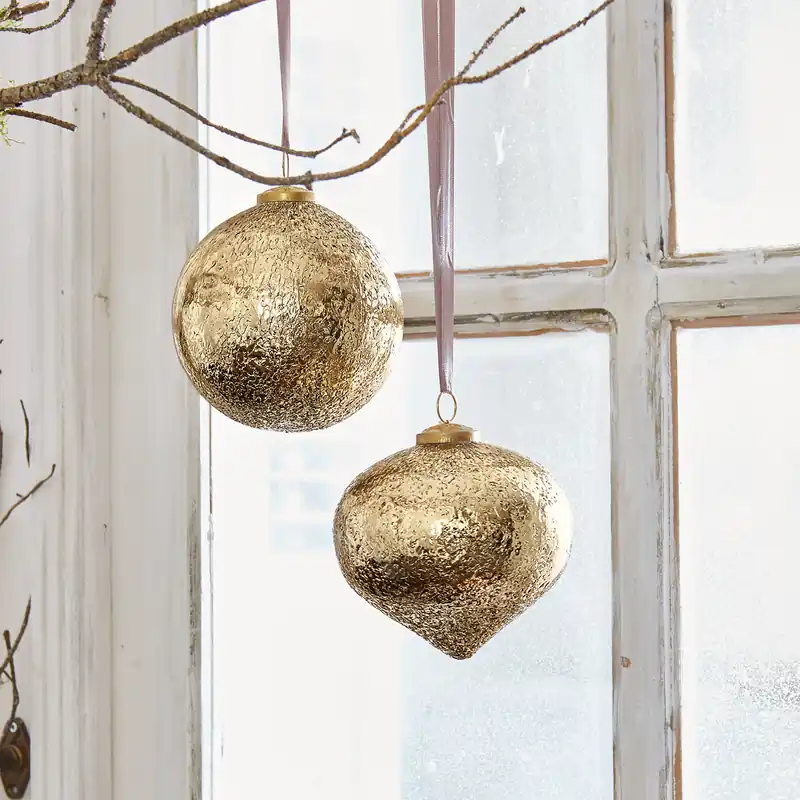 Weihnachtsschmuck 2er Set Goldie Rabatt