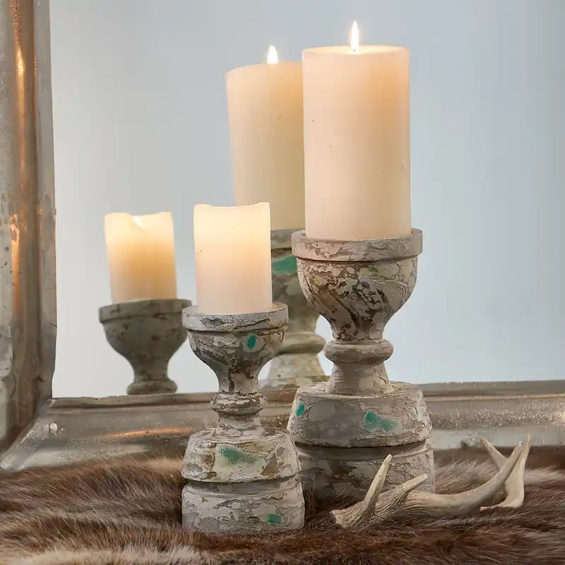 Markenprodukt Kerzenständer 2er Set Bettony