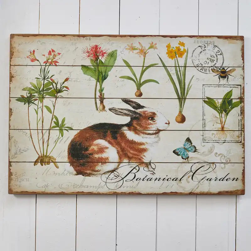 Knallerangebot Dekoboard Botanical Garden