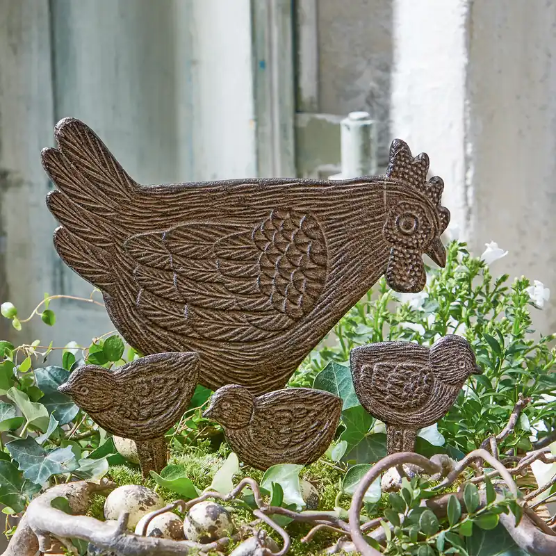 Garten-Ornament 4er Set Ellison Top-Preis