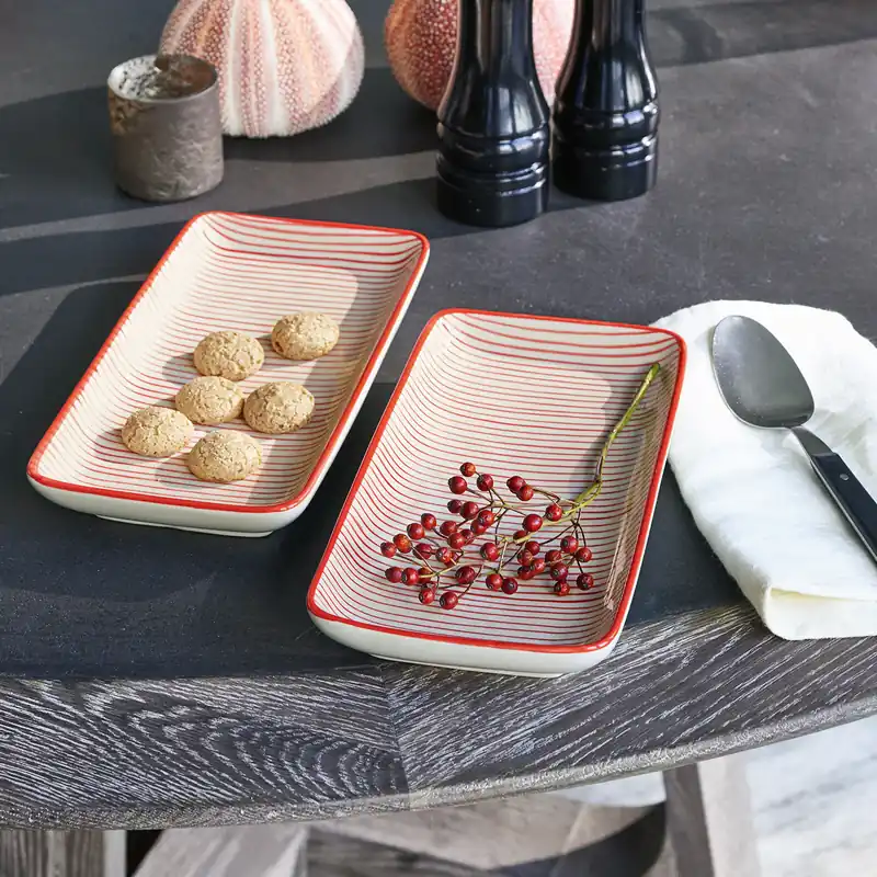Neue Kollektion Teller 2er Set Persimmon