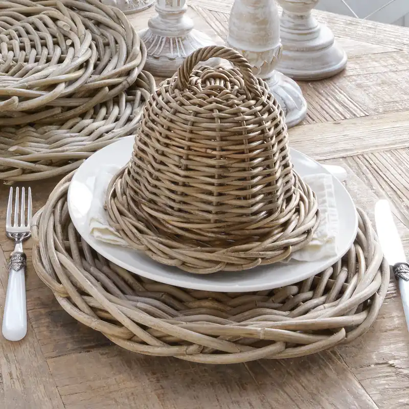 Sonderangebot Abdeckhaube mit Korbteller Fluvanna
