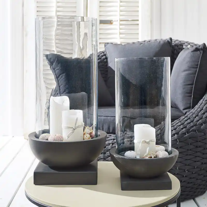 Windlicht 2er Set Mouzay Sonderangebot