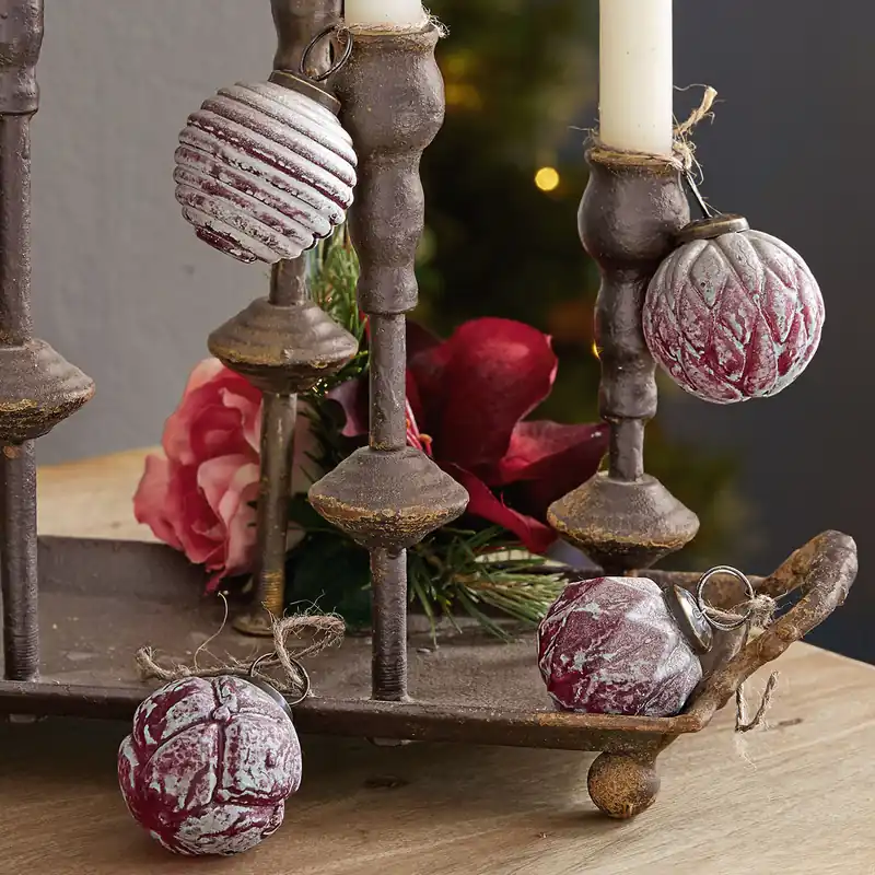 Nur Heute Weihnachtsschmuck 4er Set Orlane