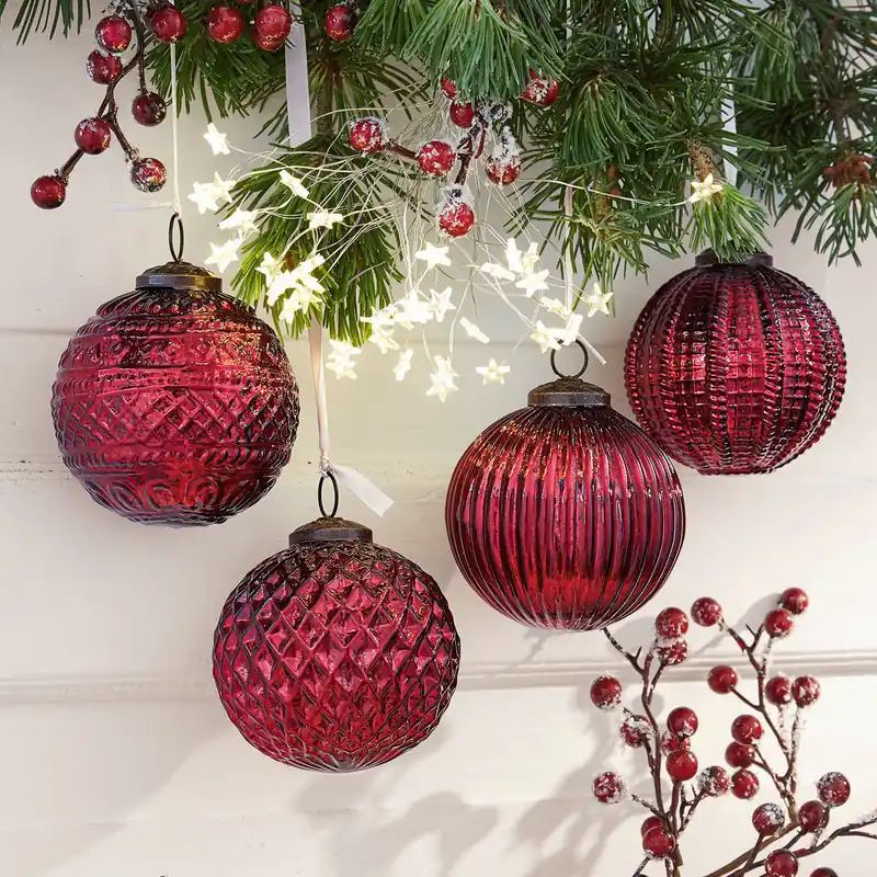 Weihnachtsschmuck 4er Set Ringas Billig