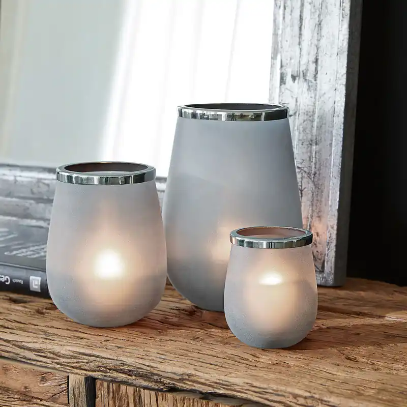 Abverkauf Windlicht 3er Set Shanecé