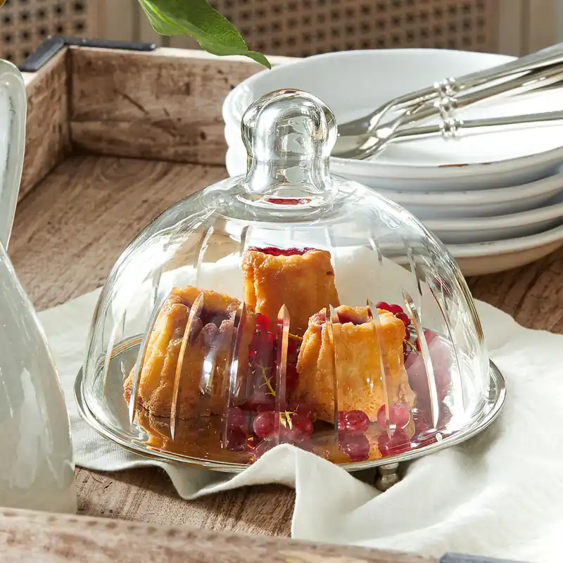 Online Kaufen Glasglocke mit Platte Margaret