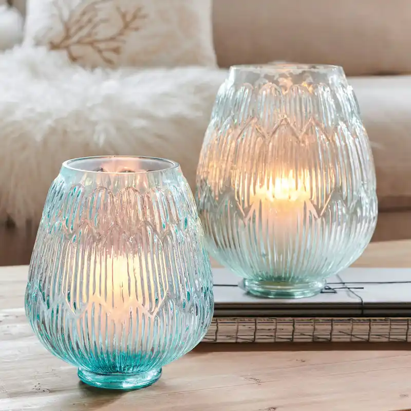 Zertifiziert Windlicht 2er Set Gallo