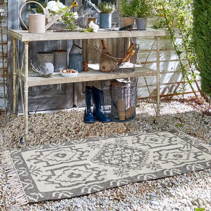 Direktkauf In- & Outdoor-Teppich Bordelon