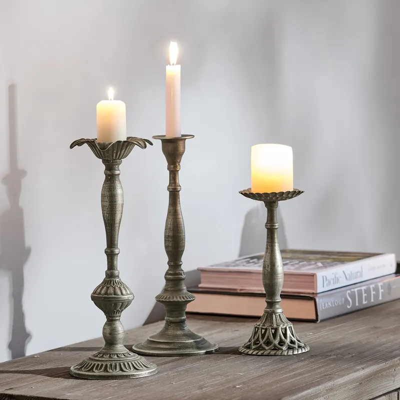 Kerzenständer 3er Set Chandra Aktuell