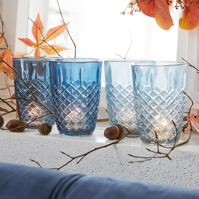 Sichere Zahlung Windlicht 4er Set Esteva