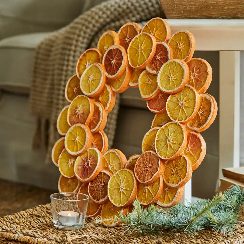 Expressversand Kranz Orange