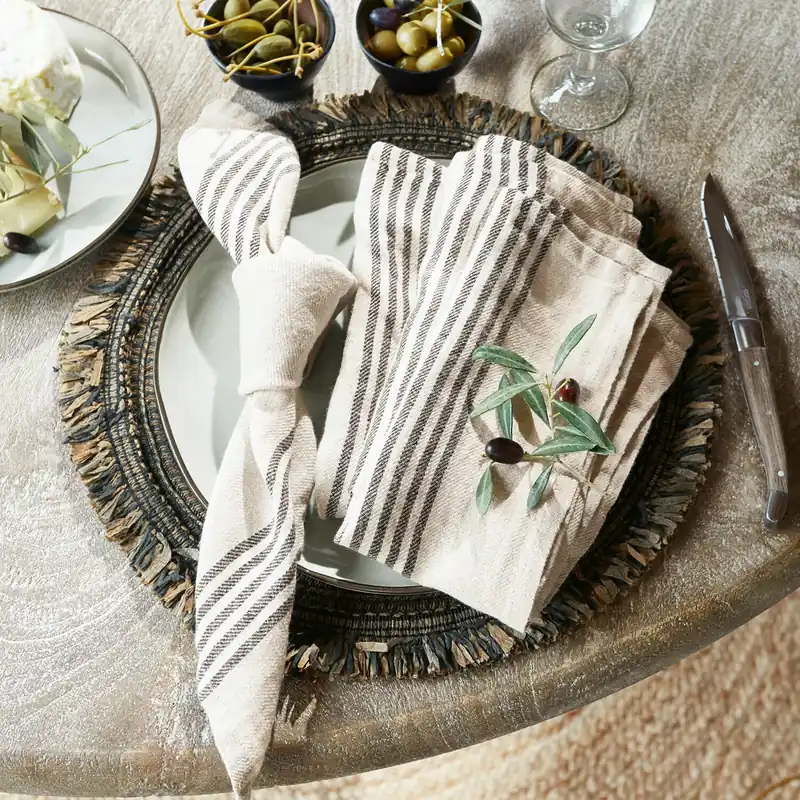 Serviette 4er Set Calibis Must-Have