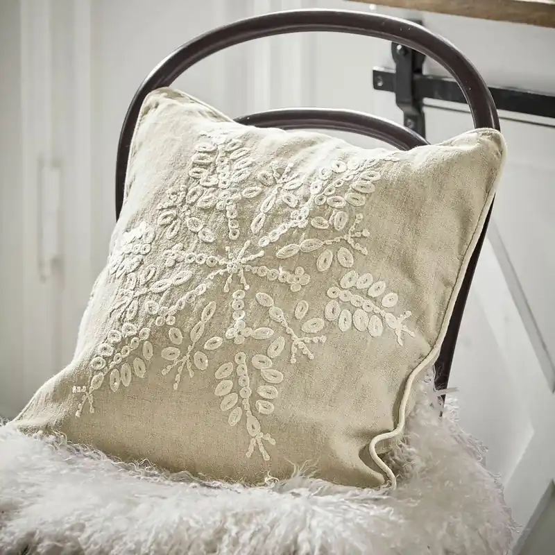 Kissenhülle Snowflake Sonderangebot