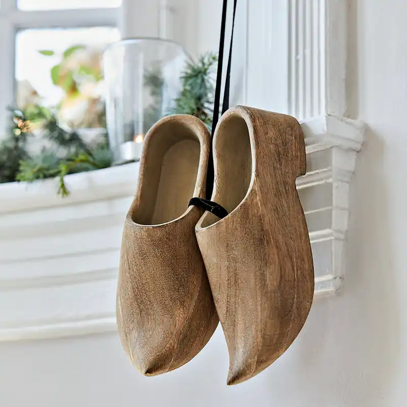 Heißes Angebot Deko-Holzschuhe Emnes