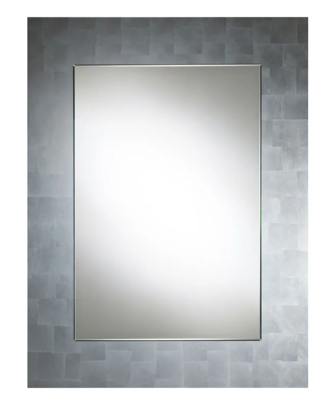 Markenprodukt Casa Padrino Luxus Spiegel Silber 80 x H. 105 cm - Wohnzimmermöbel