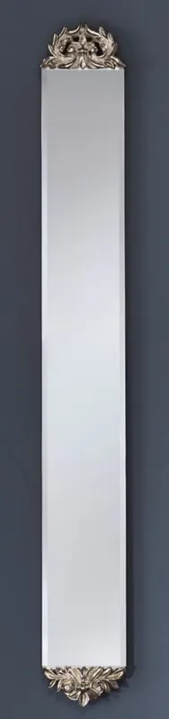 Casa Padrino Barock Spiegel Silber 15 x H. 124 cm - Barockstil Möbel & Accessoires Abverkauf