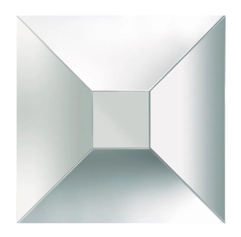 Preis Gesenkt Casa Padrino Designer Spiegel 90 x 10 x H. 90 cm - Luxus Qualität
