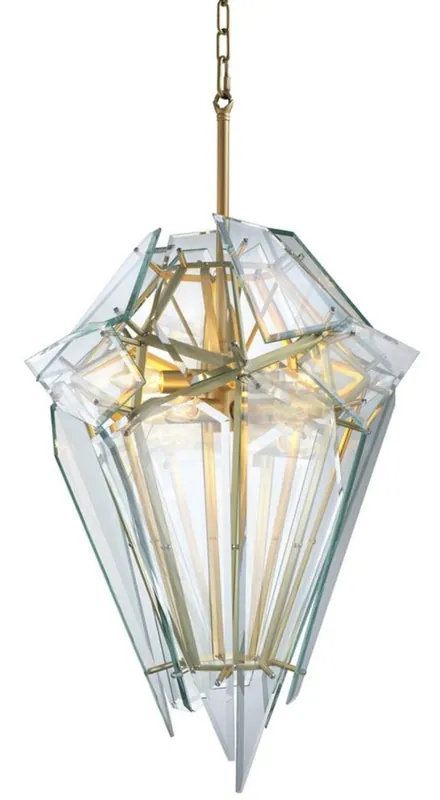 Schneller Versand Casa Padrino Luxus Kronleuchter Gold Ø 47 x H. 97 cm - Designermöbel