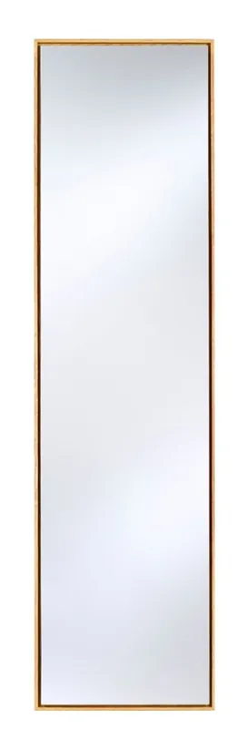 Jetzt Bestellen Casa Padrino Luxus Spiegel mit natufarbenem Holzrahmen 35 x H. 130 cm - Wohnzimmer Wandspiegel