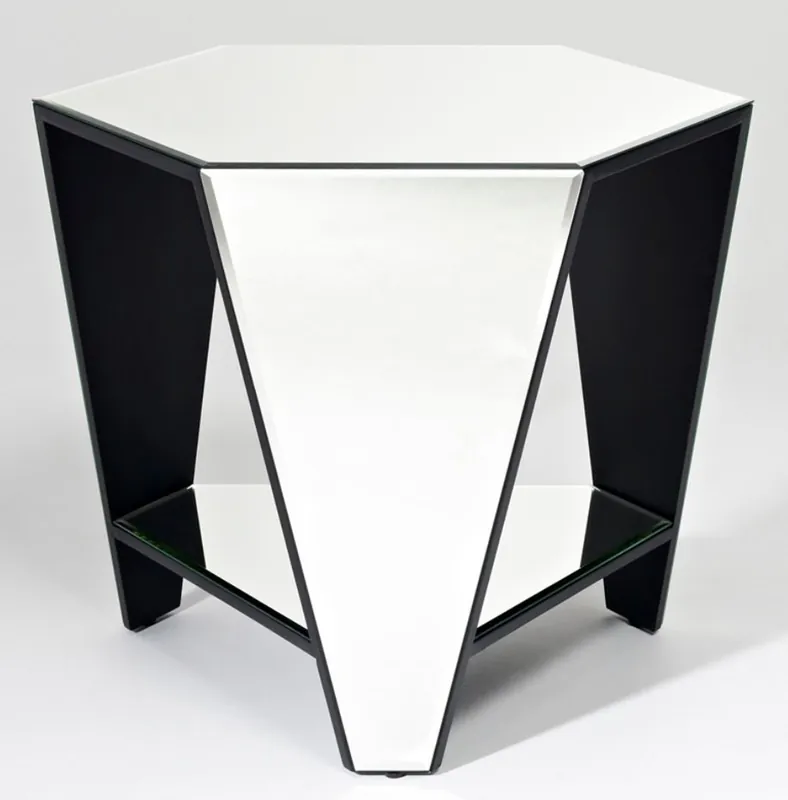 Schnäppchen Casa Padrino Luxus Spiegelglas Beistelltisch 59 x 51 x H. 49 cm - Designermöbel