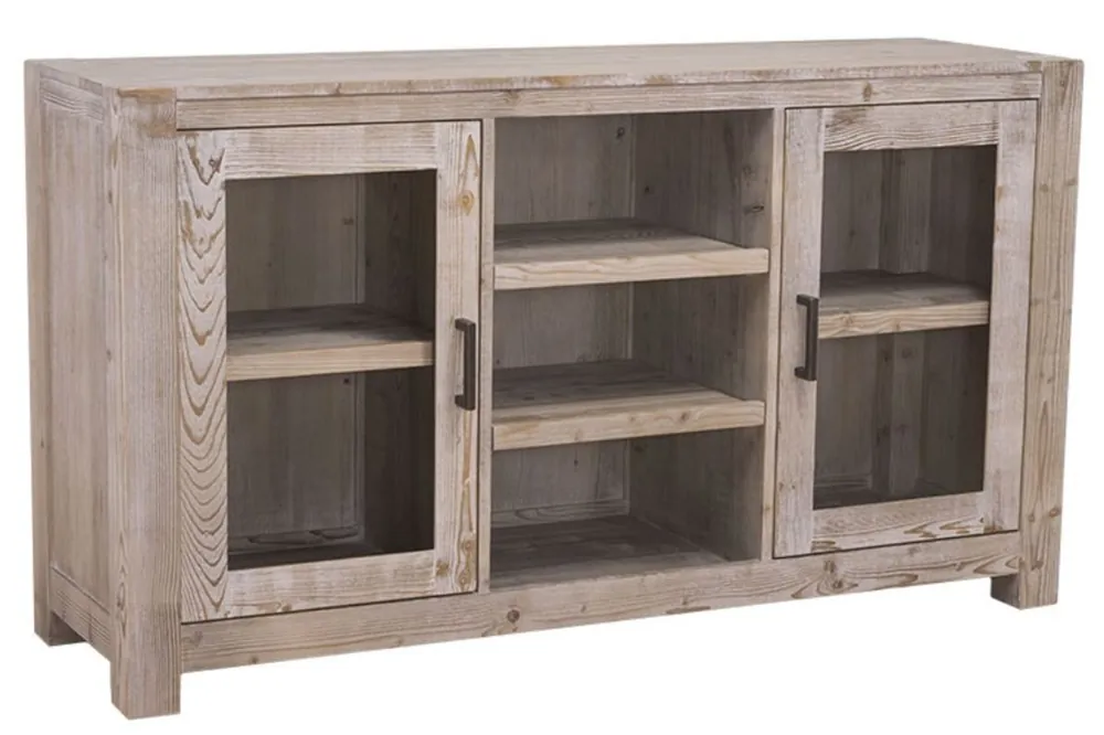 Letzte Chance Casa Padrino Landhausstil Sideboard Naturfarben 160 x 47 x H. 90 cm - Landhausstil Kollektion