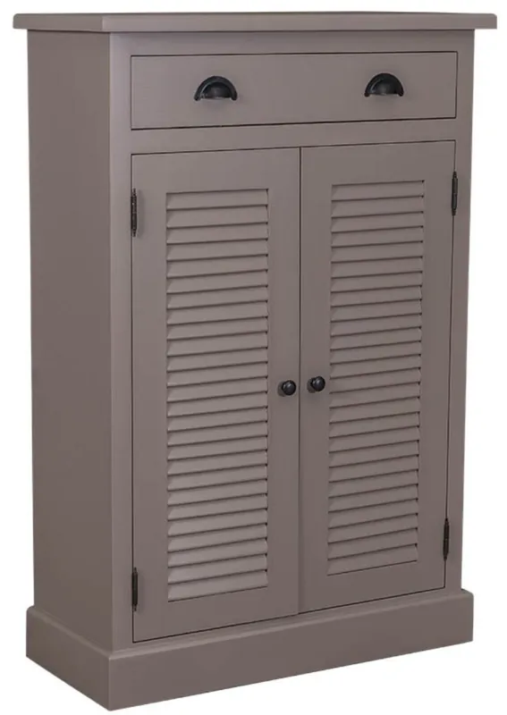 Rabatt Casa Padrino Landhausstil Kommode Grau 85 x 37 x H. 120 cm - Landhausstil Möbel