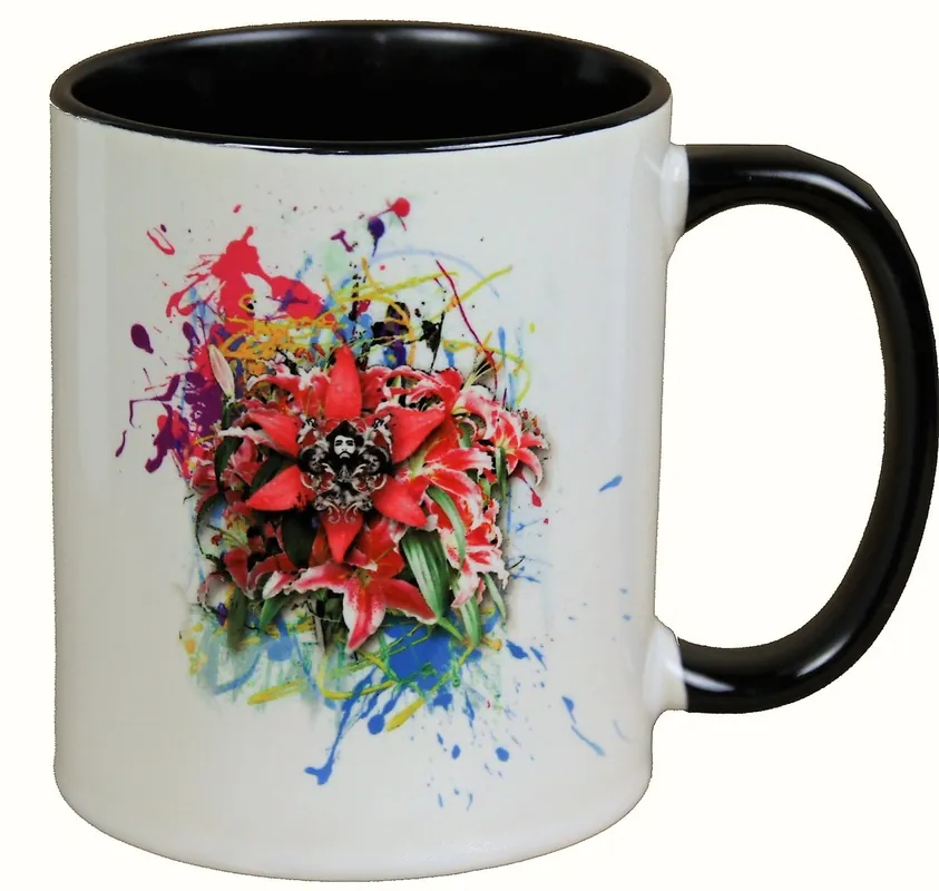 Harald Glööckler Pompöös Tasse Flower Bunt - designed by Harald Glööckler Neu Im Sortiment