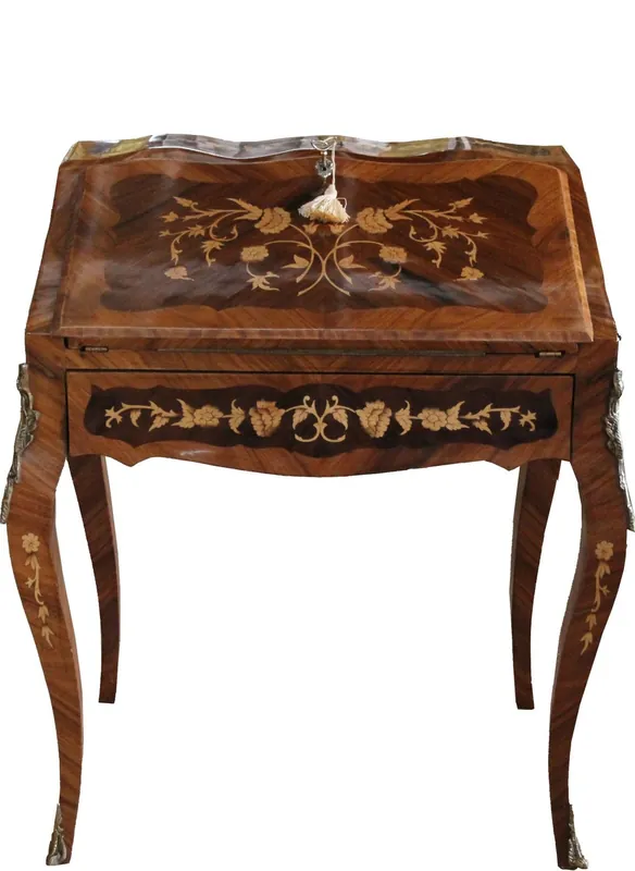Top-Preis Casa Padrino Barock Sekretär Mahagony Braun B 70 x H 88 x T 53 cm- Sekretär Antik Stil
