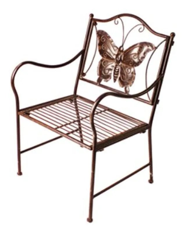 Beliebt Casa Padrino Jugendstil Kinder Gartenstuhl Braun 43 x 39 x H. 67 cm - Gartenmöbel
