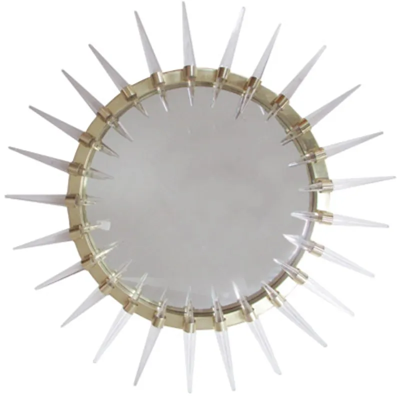 Sonderaktion Casa Padrino Luxus Art - Deco Spiegel Gold Ø 80 cm - Wandspiegel - Wohnzimmer Dekoration