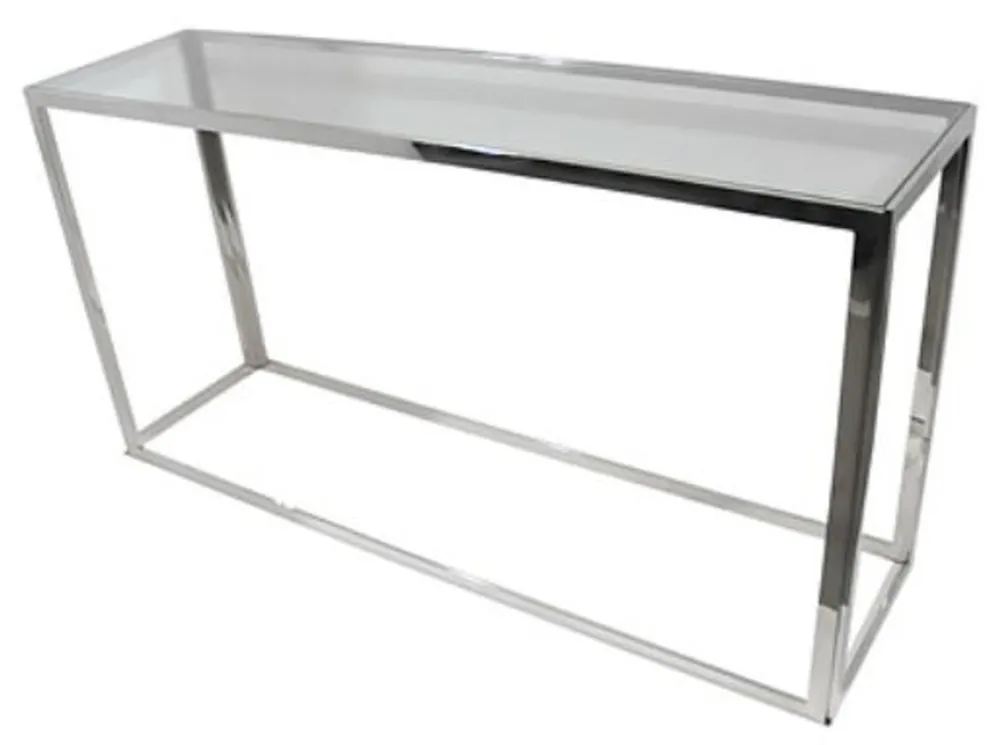 Neuheit Casa Padrino Luxus Konsole Silber 150 x 40 x H. 78 cm - Wohnzimmer Konsolentisch