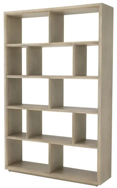 Casa Padrino Regalschrank / Bücherschrank Hellbraun 150 x 40 x H. 230 cm - Luxus Schrank Sonderangebot