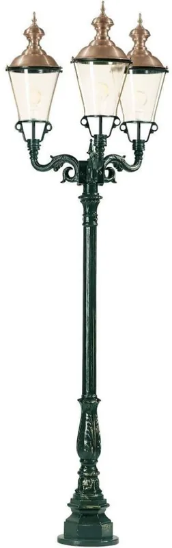 Casa Padrino Jugendstil Gartenlaterne 83 x 83 x H. 248 cm - Verschiedene Farben - Luxus Wege Einfahrt Außenstehleuchte Angebot