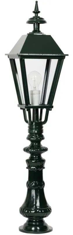 Casa Padrino Barock Gartenlaterne / Gartenlampe 22 x 22 x H. 95 cm - Verschiedene Farben - Wetterfeste Garten Terrassen Außenleuchte Schnäppchen