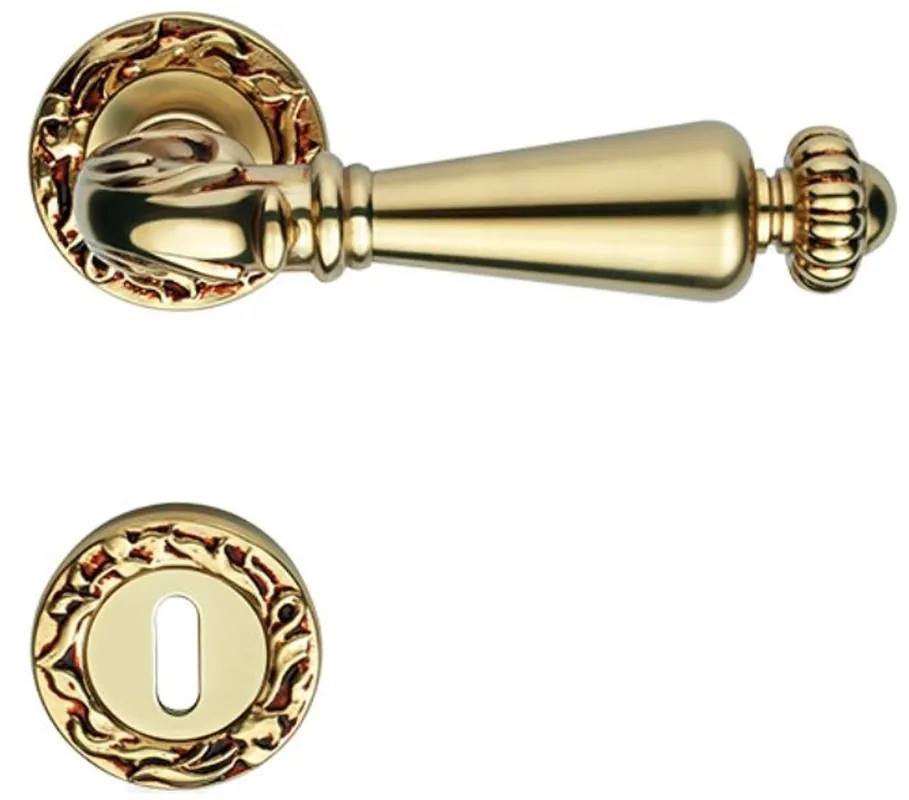 Angebot Casa Padrino Barock Türgriff Set Französisches Gold 14,2 x H. 5,3 cm - Barockmöbel