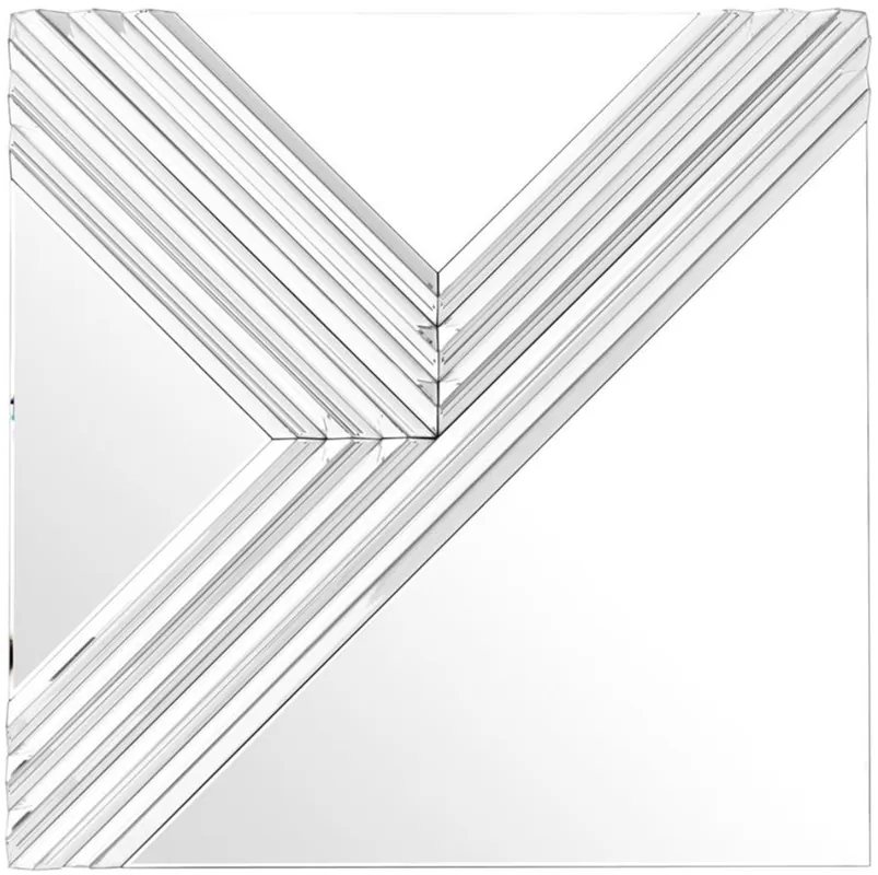 Begrenztes Angebot Casa Padrino Designer Spiegel / Wandspiegel 100 x H. 100 cm - Luxus Möbel