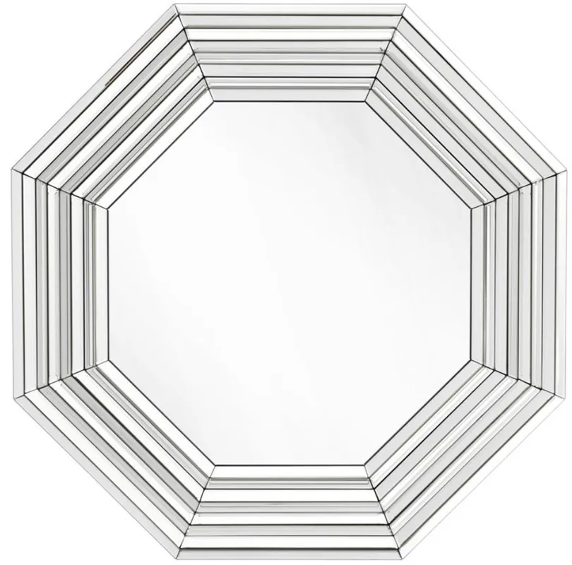 Sonderangebot Casa Padrino Luxus Wohnzimmer Spiegel / Wandspiegel 106,5 x H. 106,5 cm - Wohnzimmermöbel